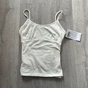 White Brandy Melville tank